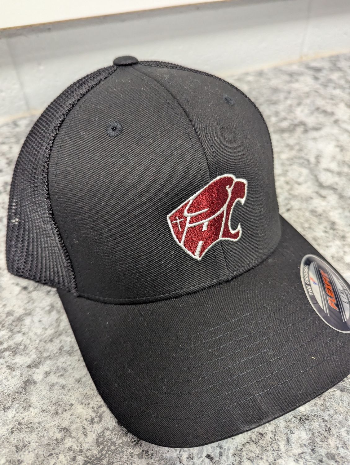 Baseball hat/CH/Blk/mesh black, Colour: Black, Design: Small CH, Size: S/M