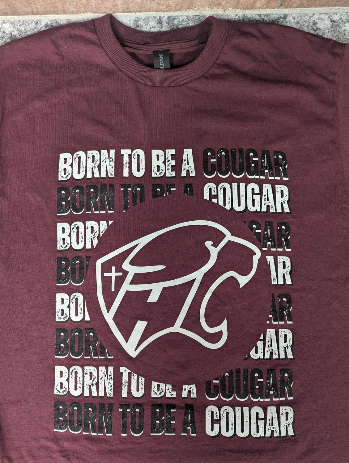 Born to be a Cougar, Size: AL