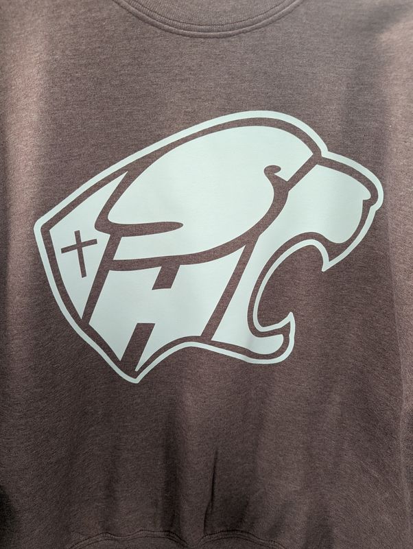 Sweatshirt WH Coug Head Outline