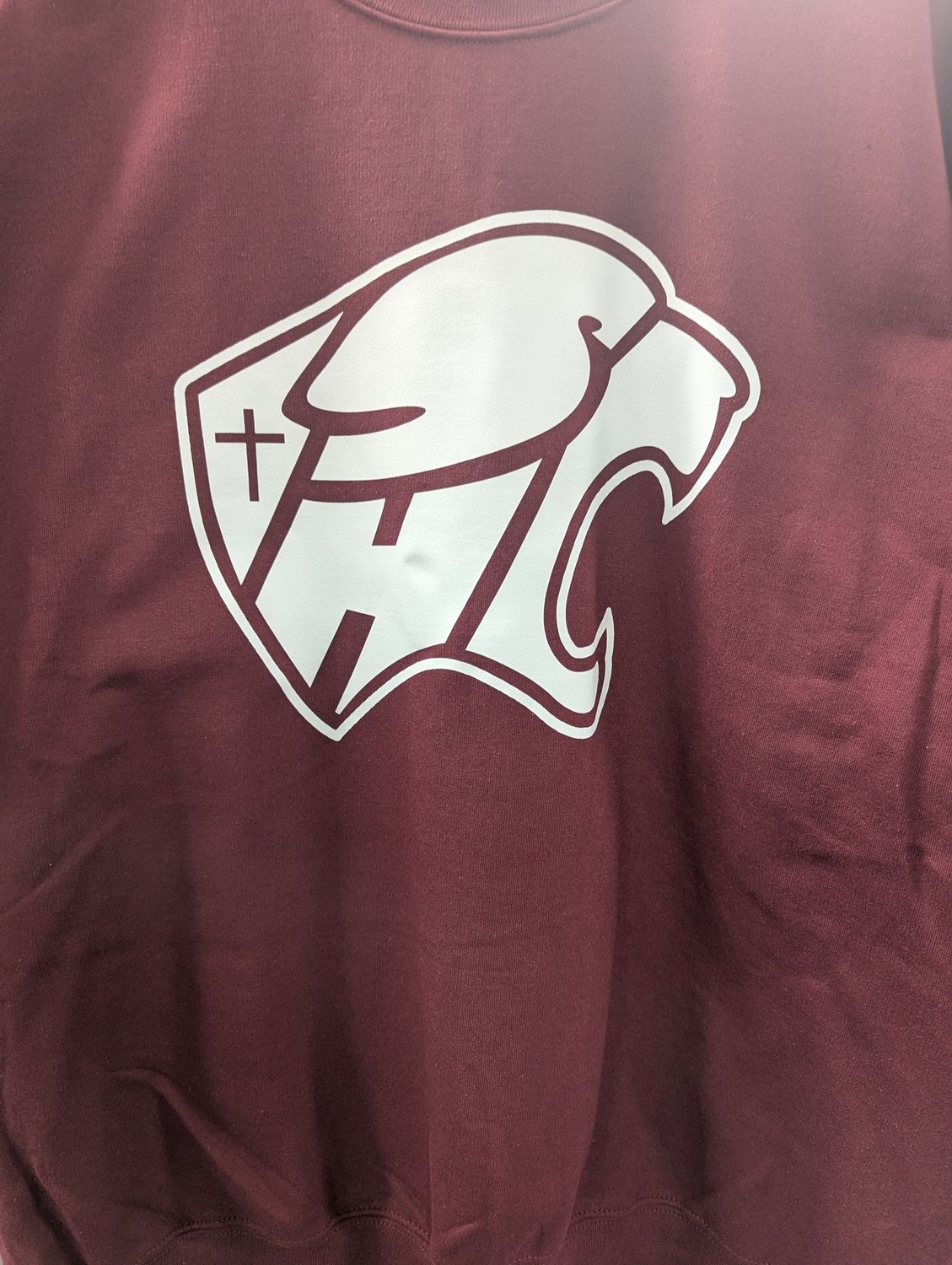 Sweatshirt WH Coug Head Outline, Colour: Maroon, Size: AS