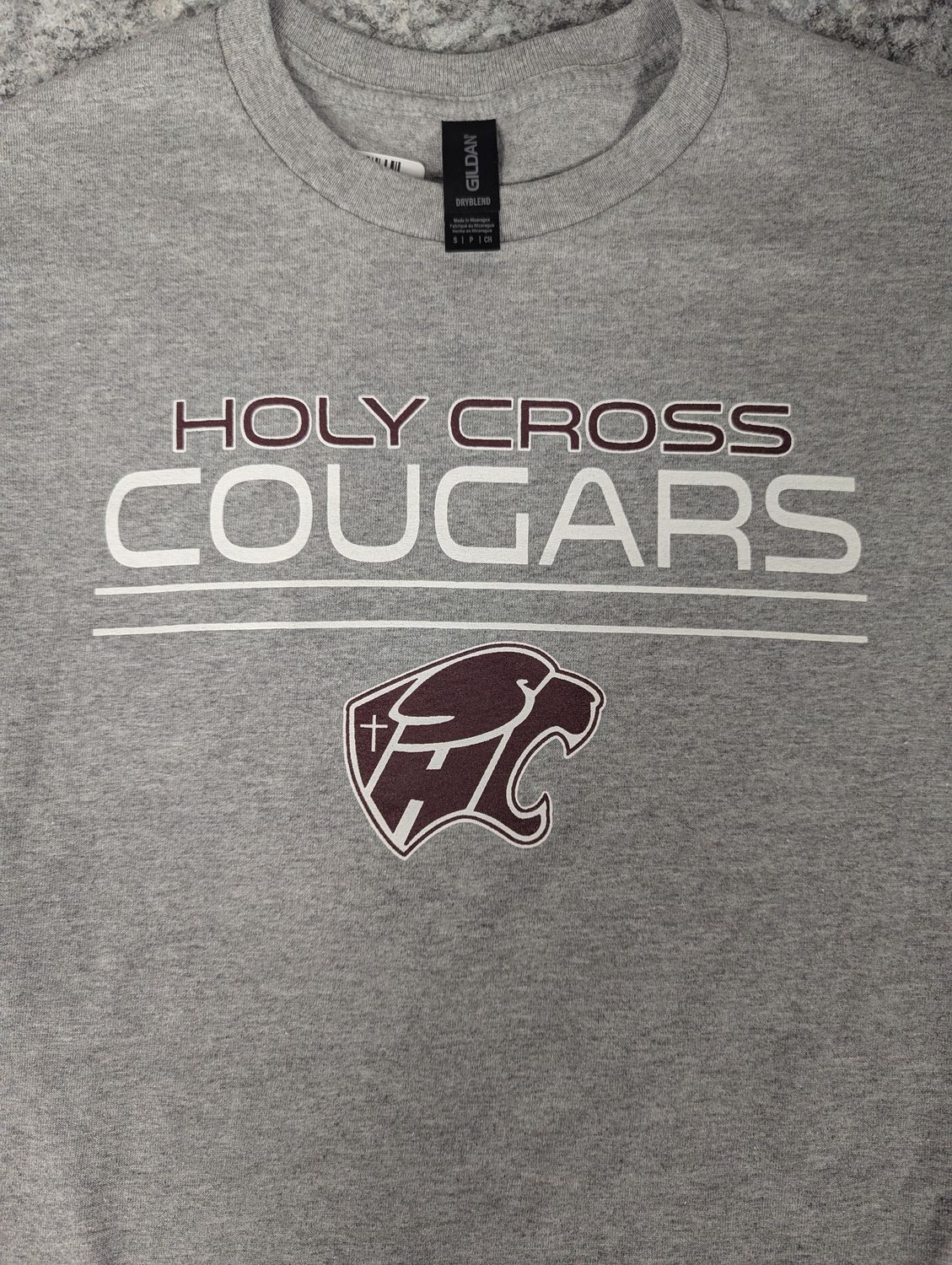 T- Shirt Cougars, Colour: Grey, Size: AS