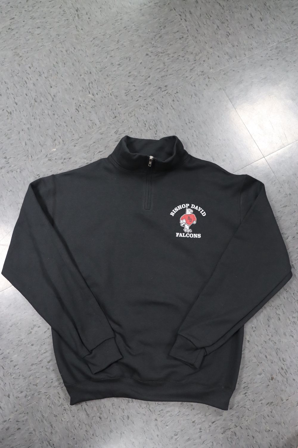 BD 1/4 zip, Size: AS
