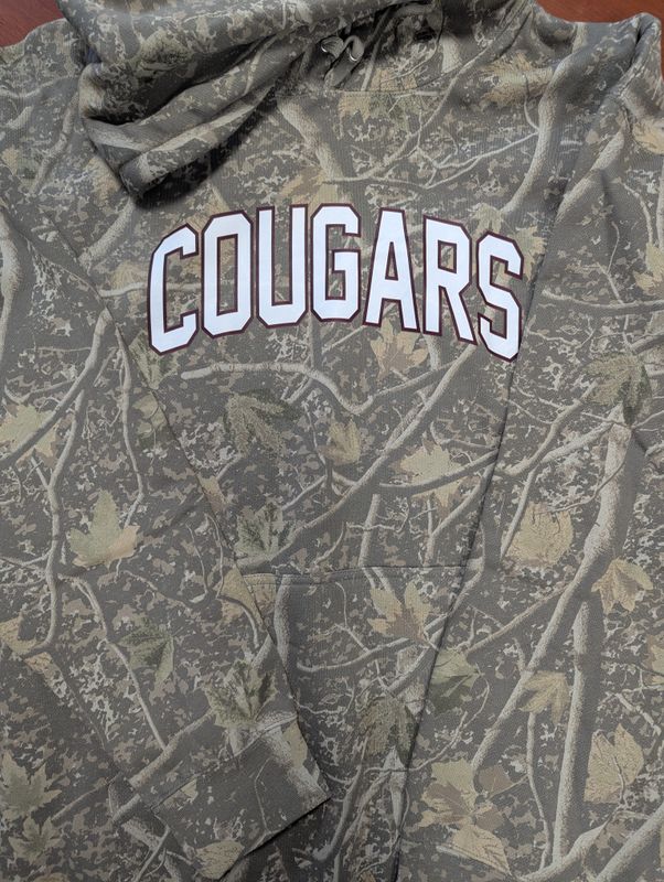 Hoodie Light Camo COUGARS