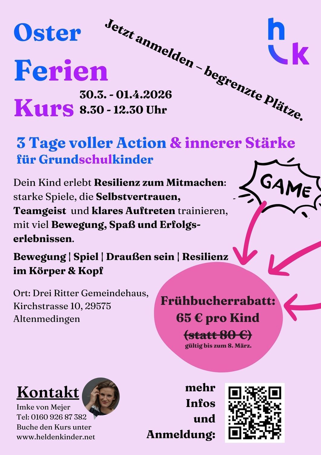 Osterferienkurs 30.3.-01.04.2026