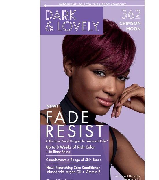DARK &amp; LOVELY 362 CRIMSON MOON