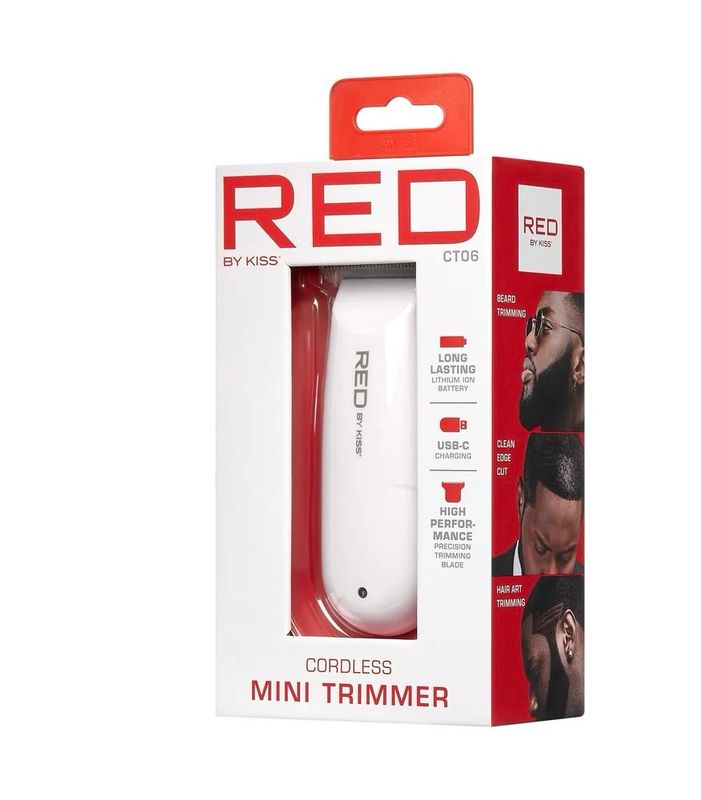 RED MINI CORDLESS TRIMMER FOR CONSUMER