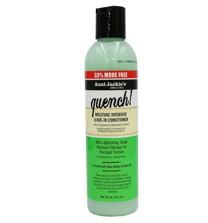 AUNT JACKIES QUENCHE MOISTURE INTENSIVE LEAVE-IN CONDITIONER  8oz
