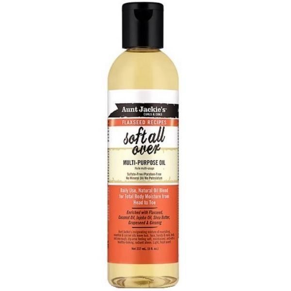 AUNT JACKIES SOFT ALL OVER MULTI-PURPOSE OIL THERAPY 8oz