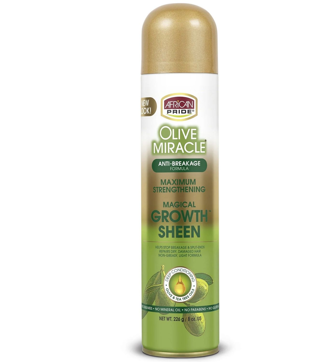 AFRICAN PRIDE GROWTH SHEEN SPRAY