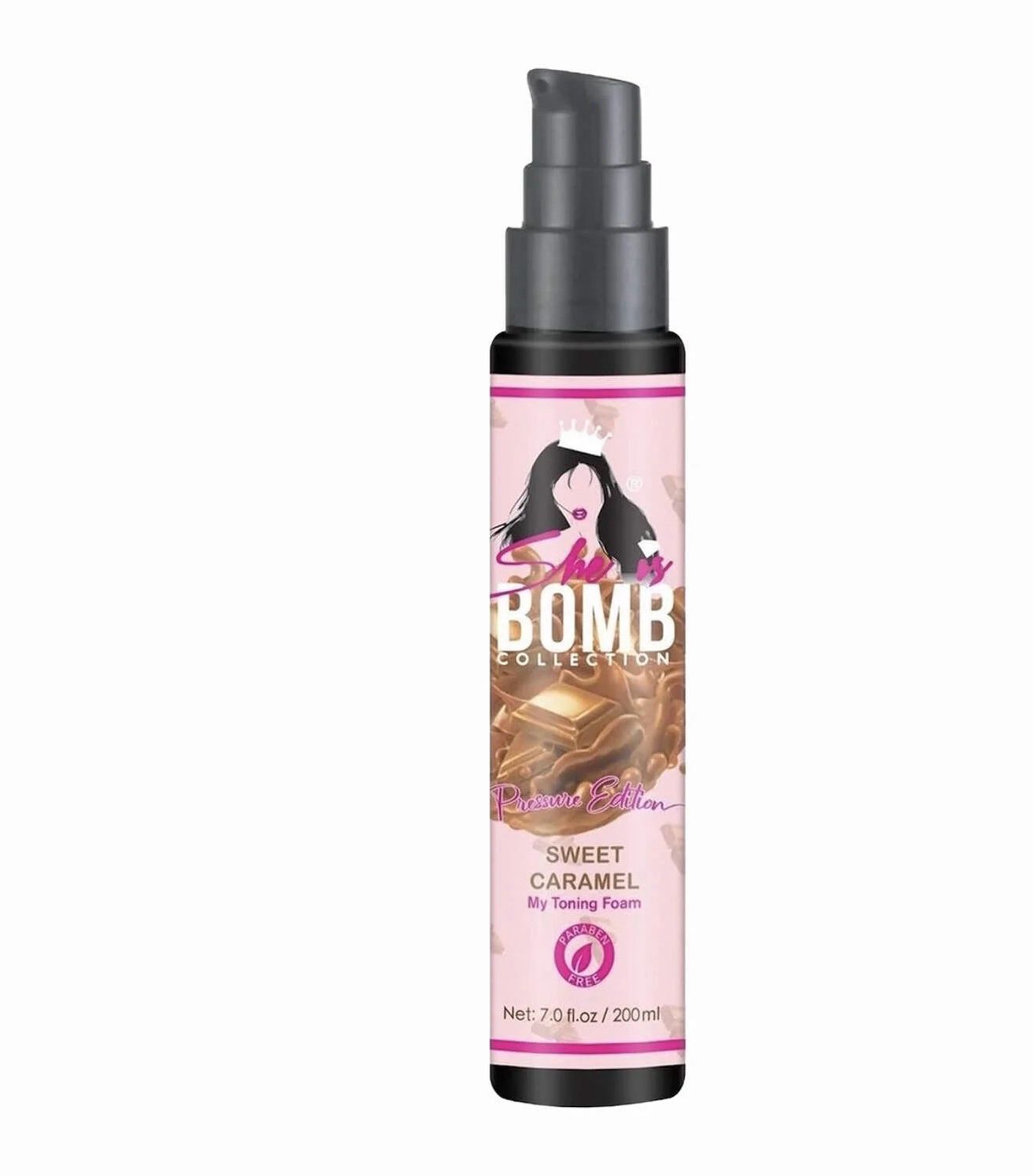 SHE IS BOMB FOAM SWEET CARMEL