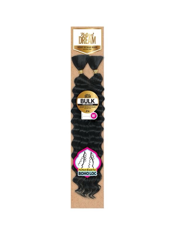 ZURY NATURAL DREAM BULK HAIR 18&quot; #613