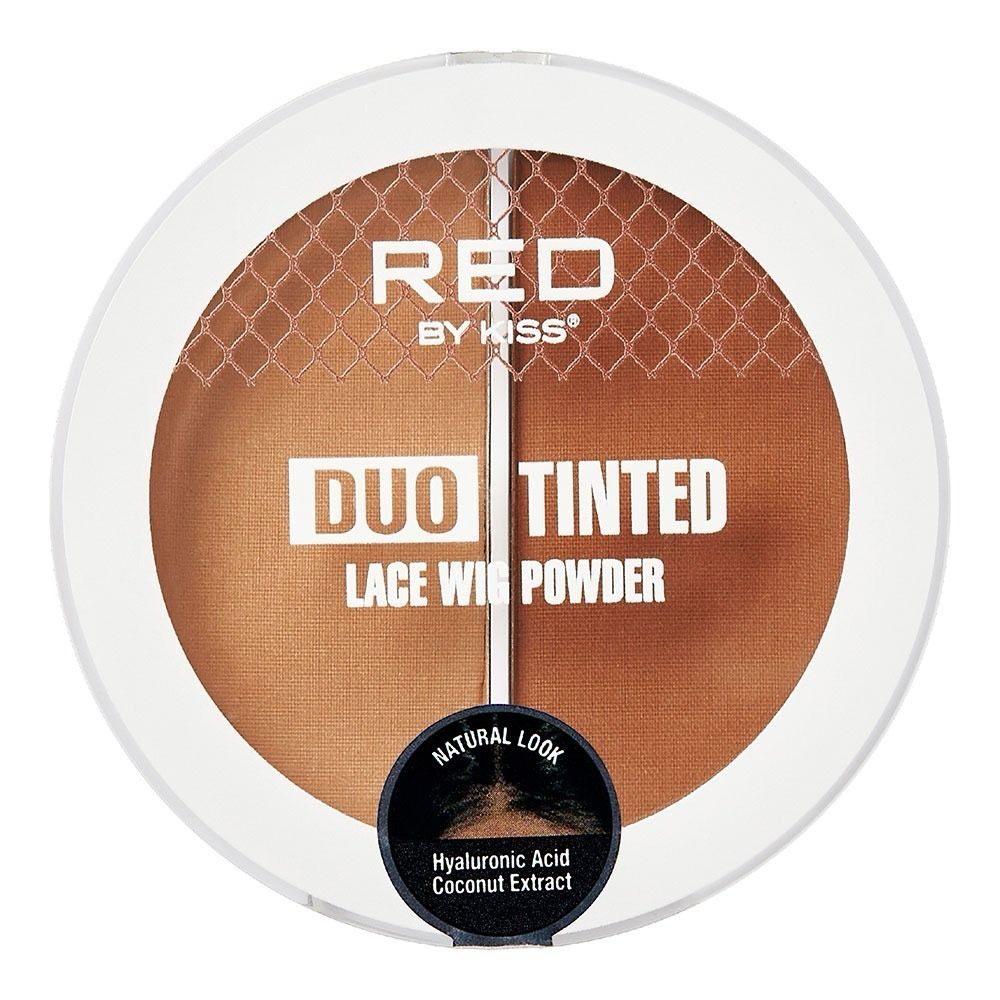 RED LACE WIG POWDER DUO LIGHT BROWN