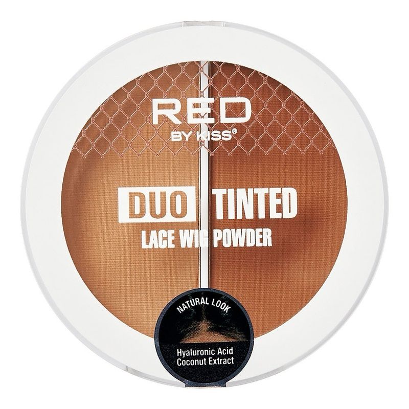 RED LACE WIG POWDER DUO LIGHT BROWN