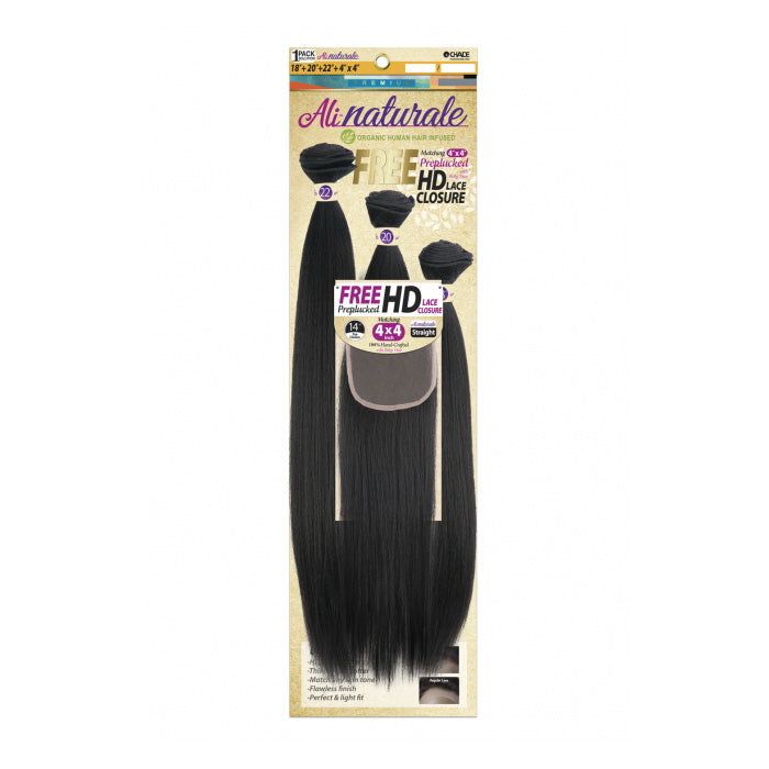 ALI NATURALE STRAIGHT 18&quot; 20&quot; 22&quot; 4X4 #1B