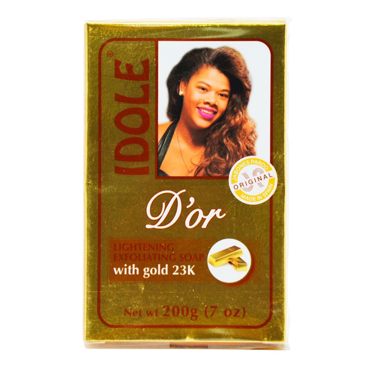IDOLE SOAP D&#39;OR LIGHTENING EXFOLIATING SOAP