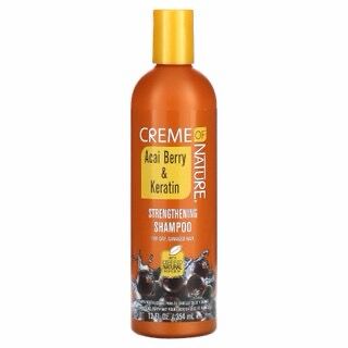 CREME OF NATURE ACAI BERRY &amp; KERATIN  SHAMPOO