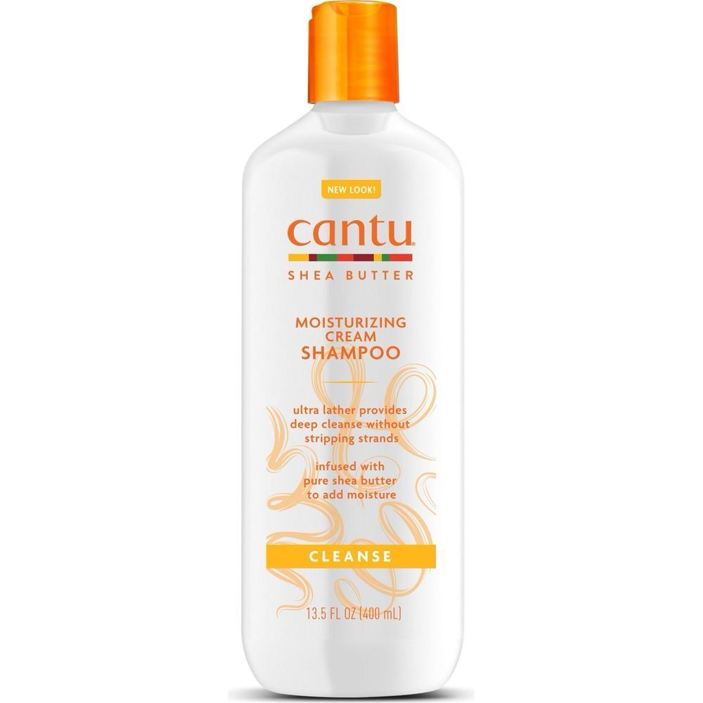 CANTU SHEA BUTTER MOISTURIZING CREAM SHAMPOO