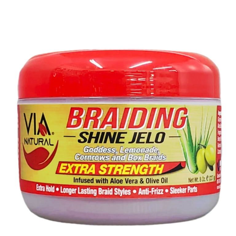 VIA NATURAL BRAIDING SHINE JELO EXTRA STRENGTH