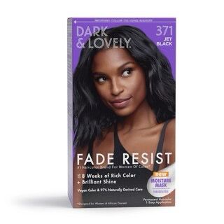 DARK AND LOVELY #371 JET BLACK