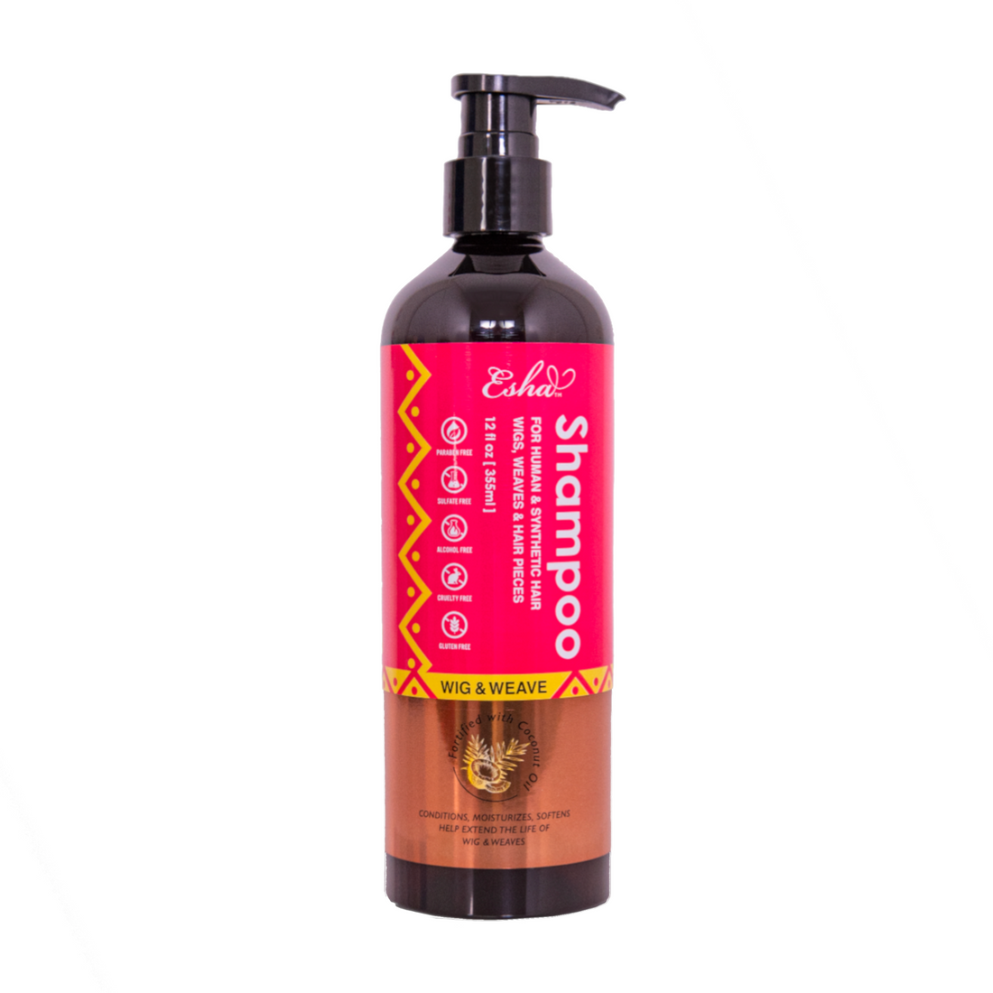 ESHA WIG &amp; WEAVE SHAMPOO 12OZ