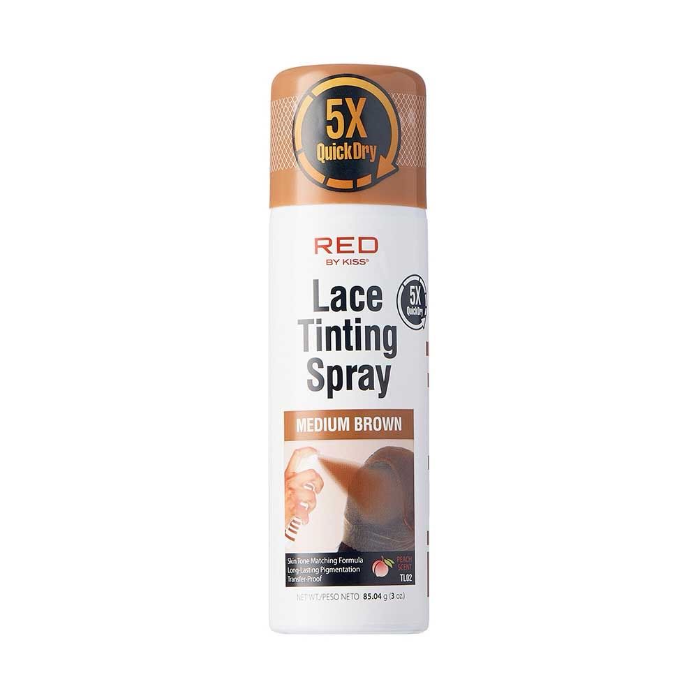 RED LACE TINTING SPRAY MEDIUM BROWN