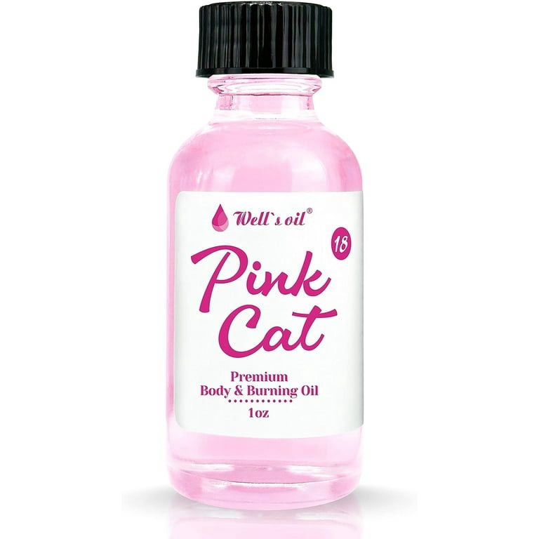 Burning Oil Pink Cat