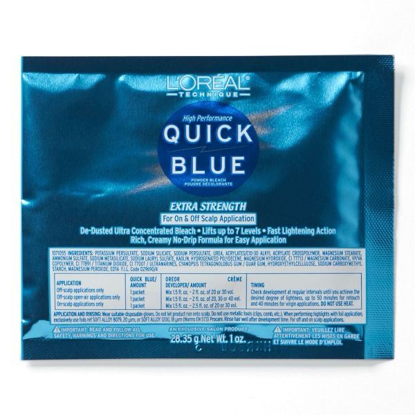 LOREAL QUICK BLUE BLEACH POWDER