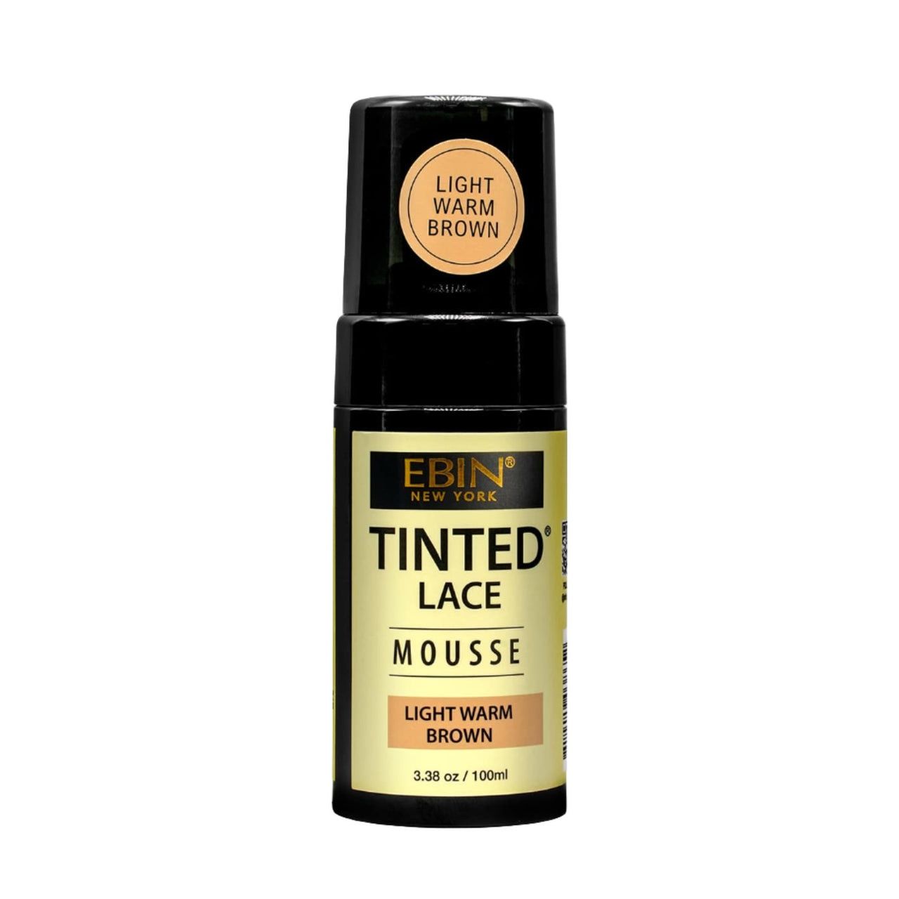 EBIN TINTED LACE MOUSSE LIGHT WARM BROWN