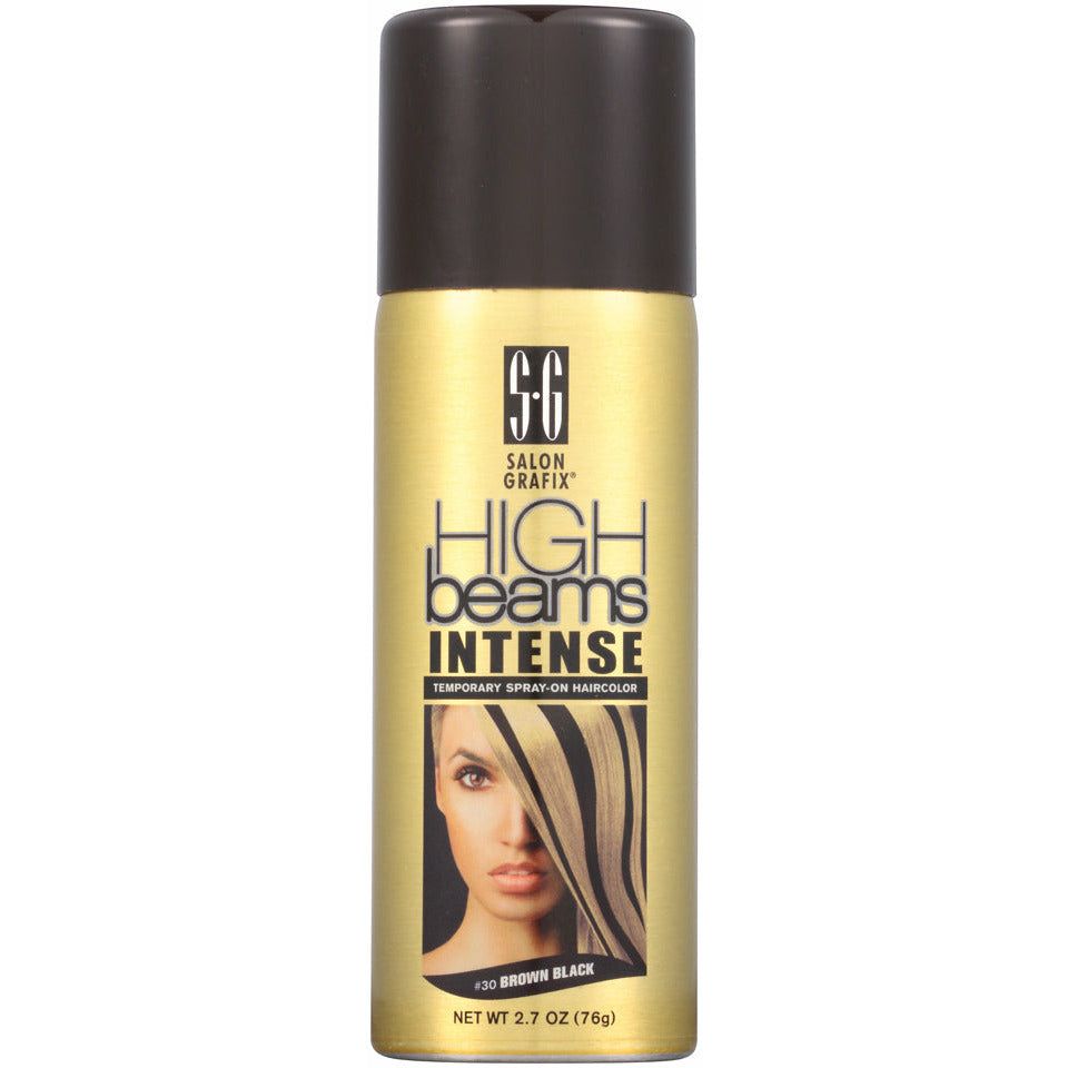HIGH BEAMS HAIR COLOR SPRAY BLACK