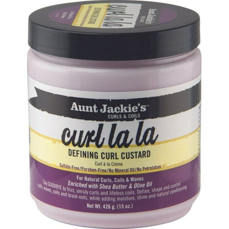 AUNT JACKIES CURL LA LA DEFINING CURL CUSTARD 15oz