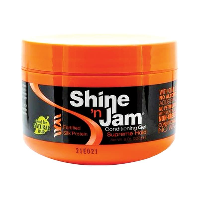 AMPRO SHINE N JAM GEL 8oz SUPREME HOLD