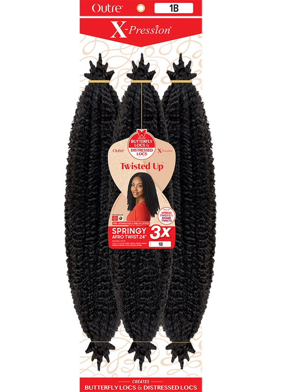 OUTRE XPRESSION SPRINGY AFRO TWIST 24&quot; #27