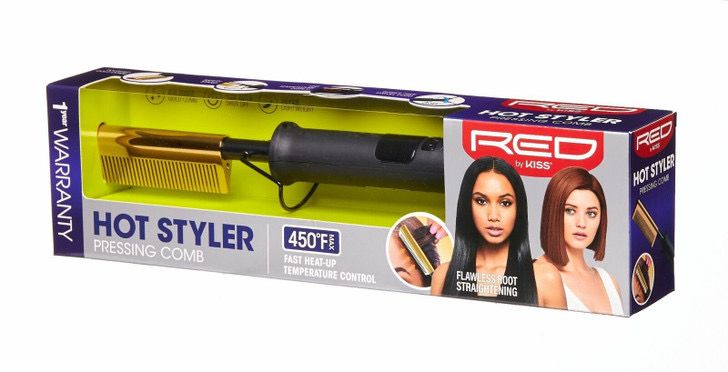 HOT STYLER PRESSING COMB DOUBLE SIDE