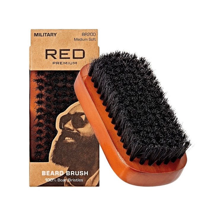 RPM BEARD BRUSH MILITARY SHAPE
