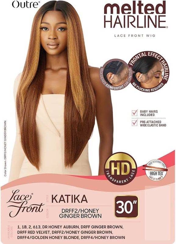 LACE FRONT WIG MELTED HAIRLINE KATIKA #613
