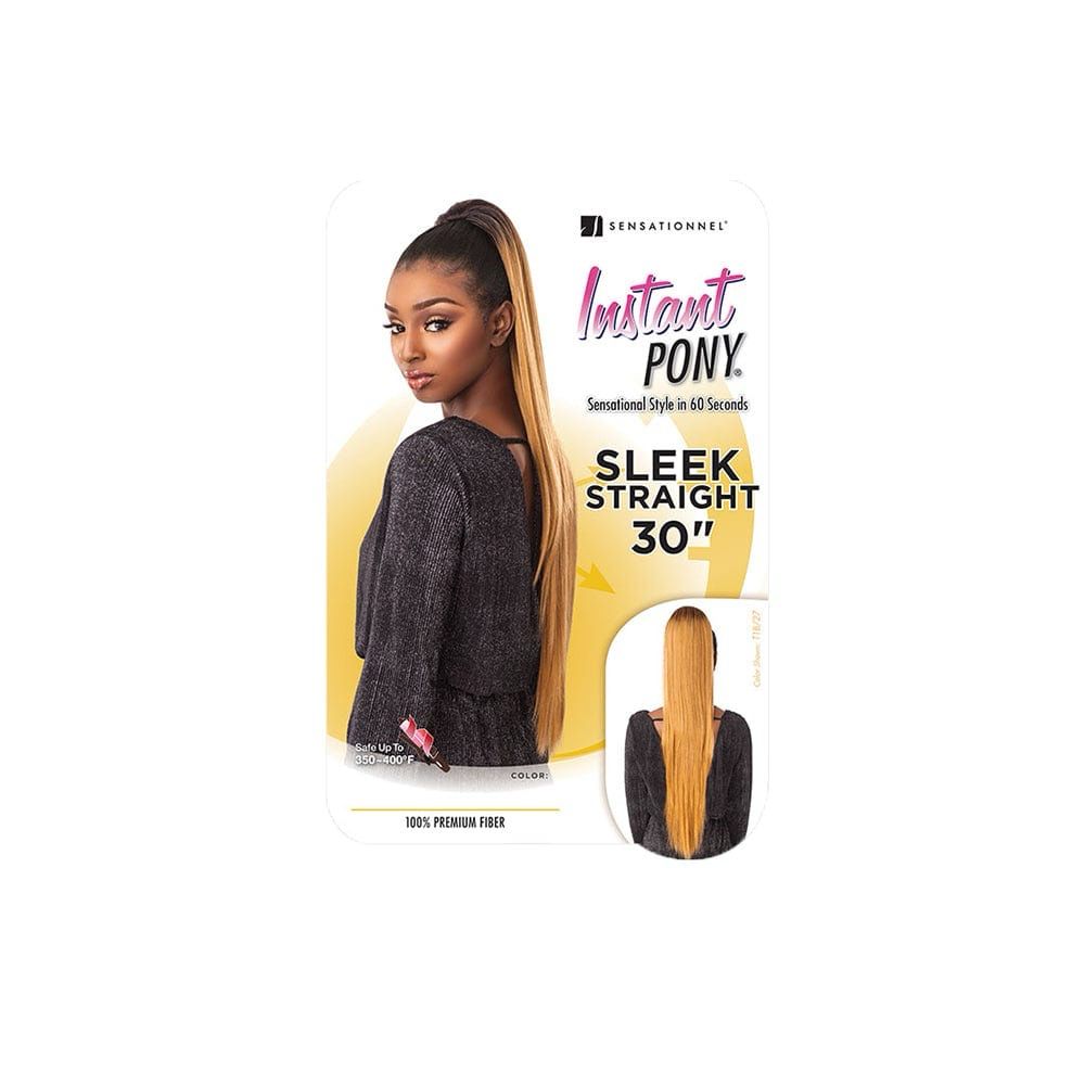 INSTA PONY SLEEK STRAIGHT 30&quot; 1B