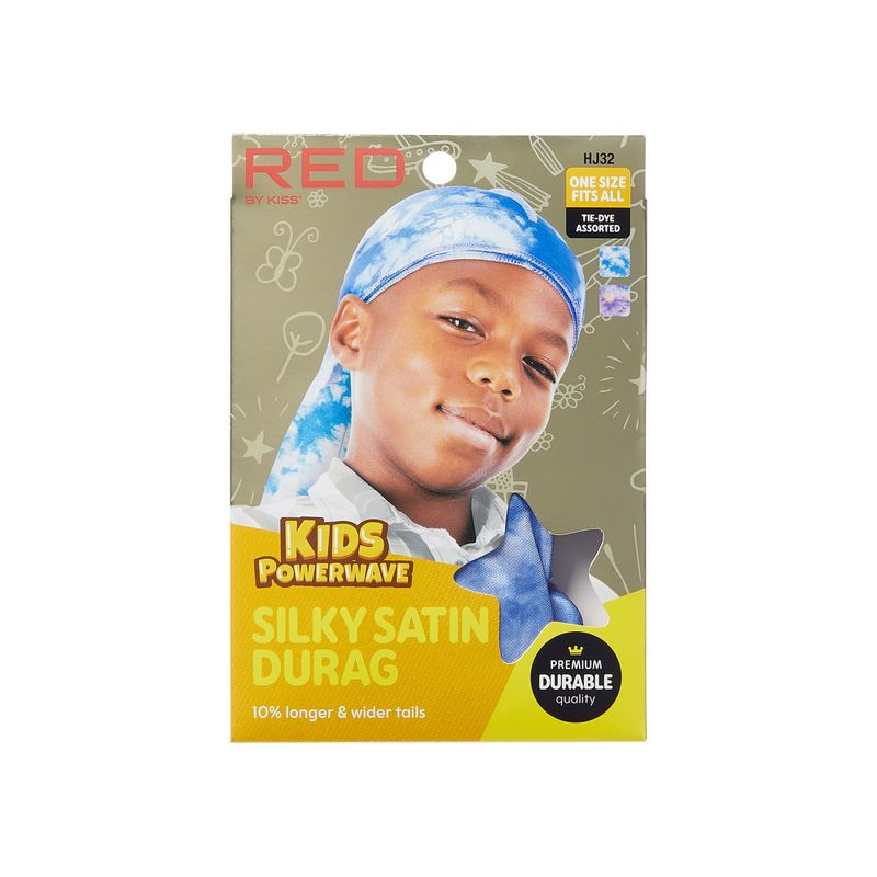 RED KIDS POWERWAVE DURAG TIE DYE ASSORTED