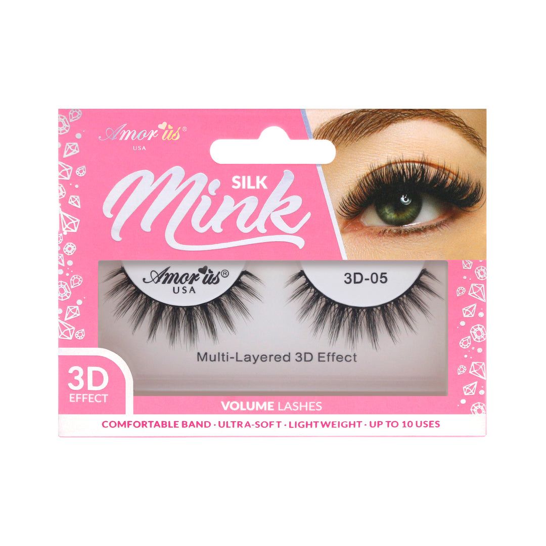 AMOR US SILK MINK EYELASH  3D-05