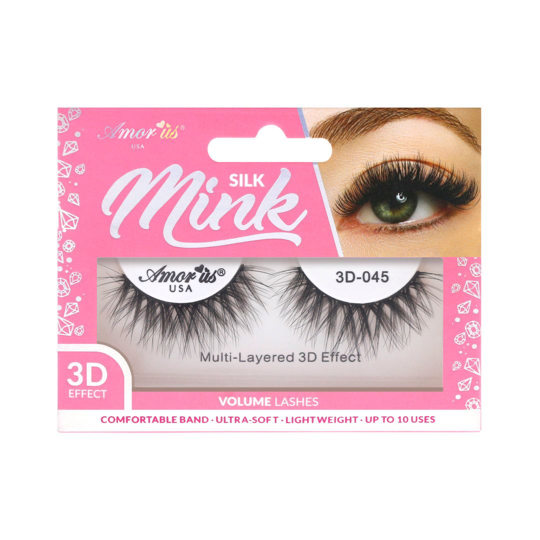 AMOR US SILK MINK EYELASH  3D-45