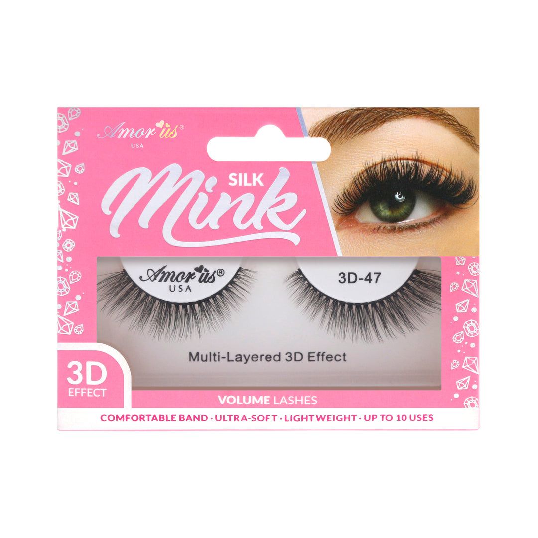 AMOR US SILK MINK EYELASH  3D-47