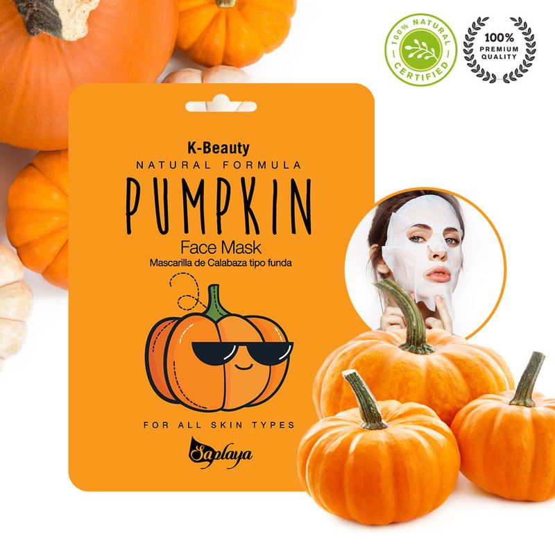 K-BEAUTY NATURAL FORMULA PUMPKIN FACE MASK