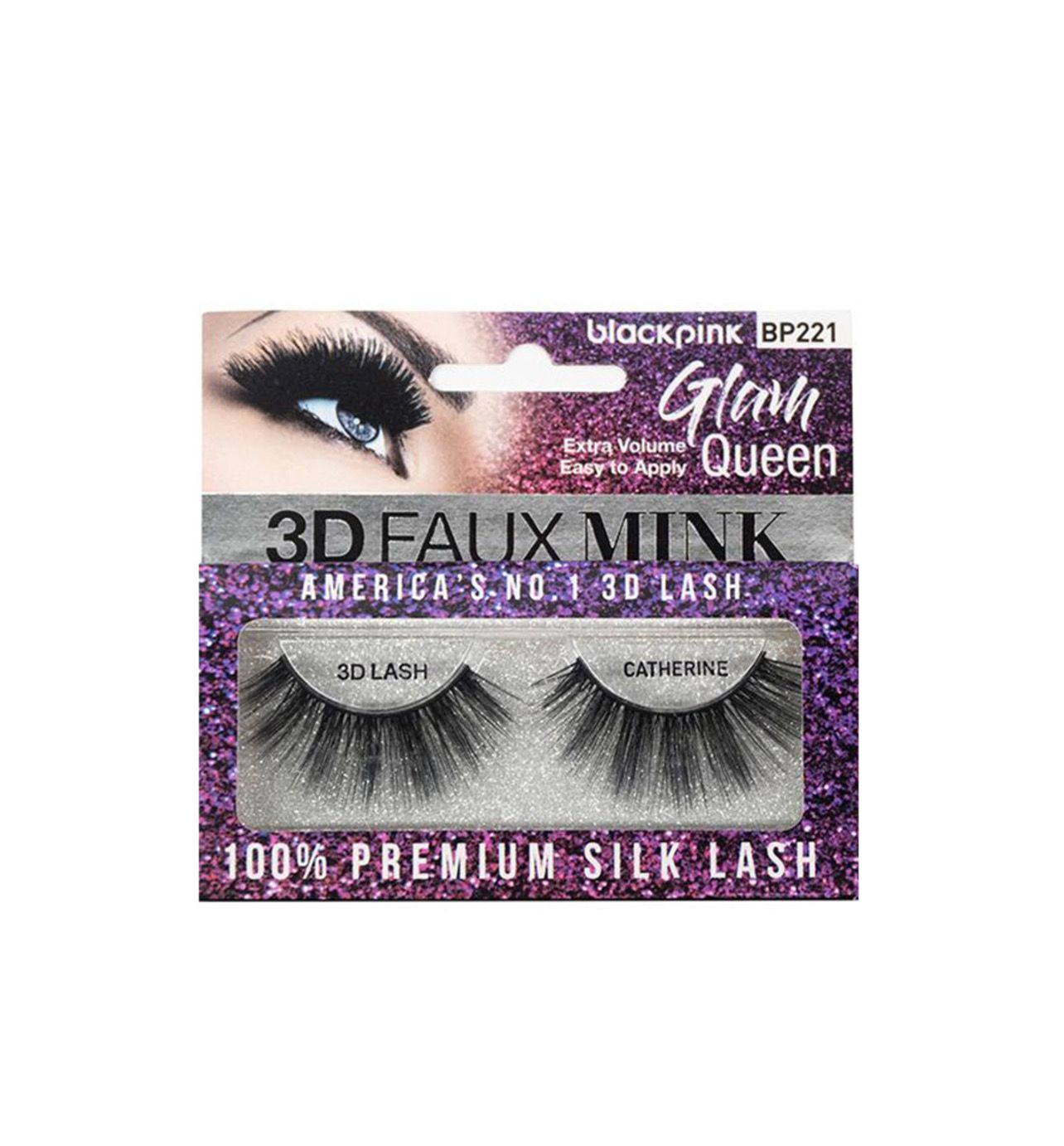 GLAM QUEEN 3D FAUX MINK LASHES CATHERINE