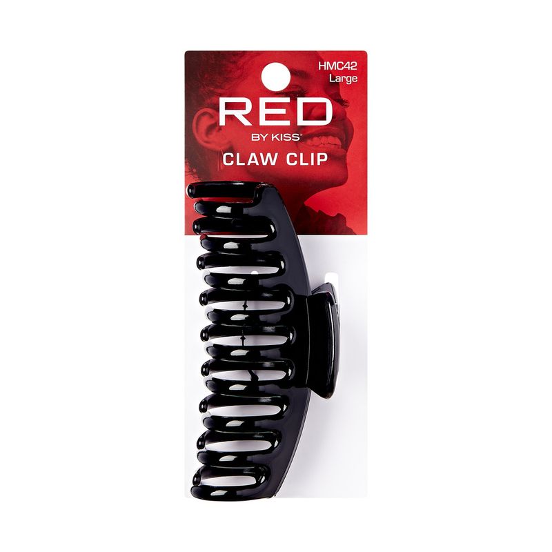 RED HAIR CLAW CLIP LARGE SIZE