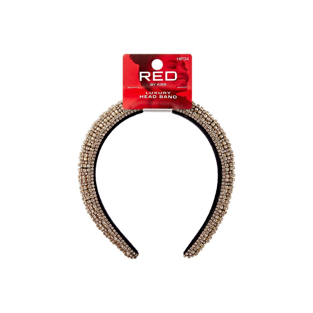 RED LUXURY HEAD BAND
