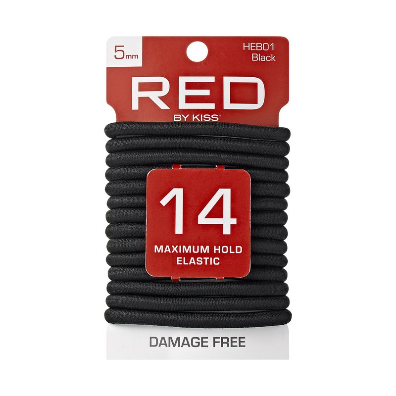 RED ELASTIC BAND 1/4ct 5mm