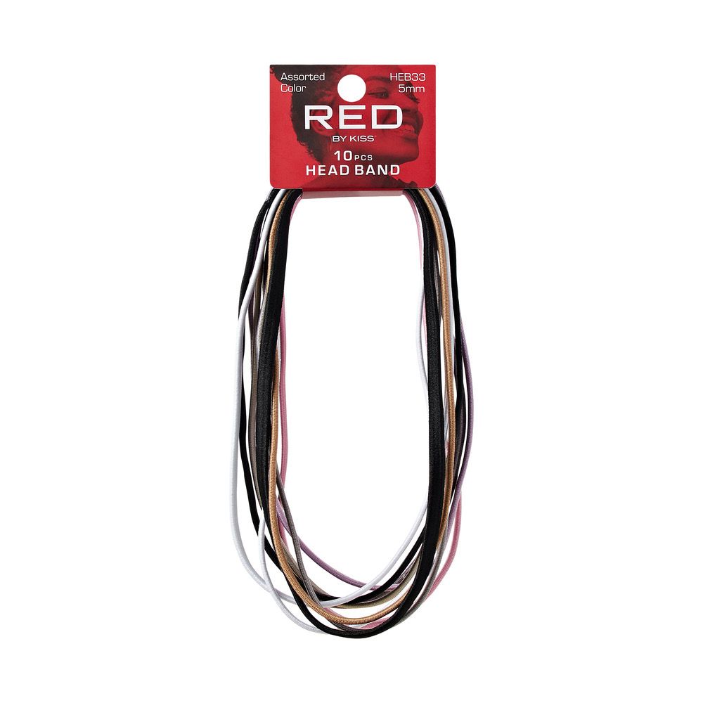 RED 5mm HEADBAND 10pcs ASSORTED