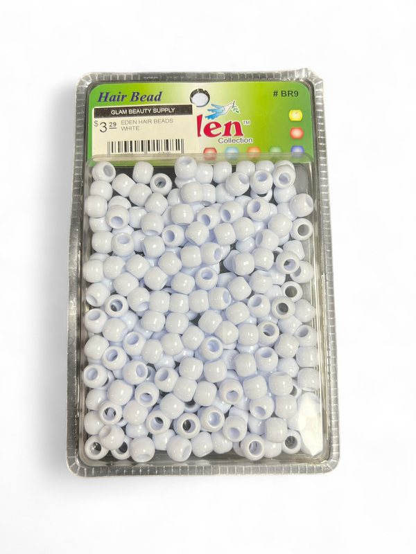 EDEN HAIR BEADS WHITE