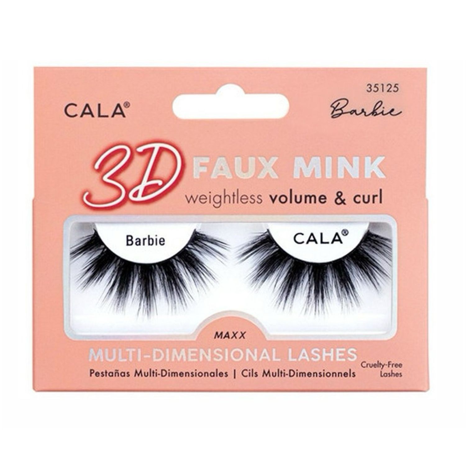 CALA  3D FAUX MINK EYELASH 25