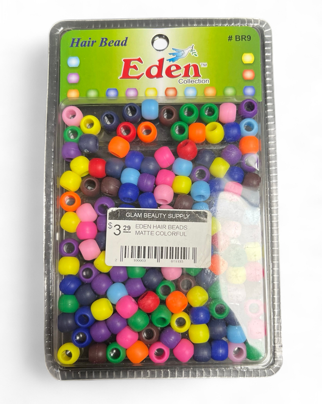 EDEN HAIR BEADS MATTE COLORFUL