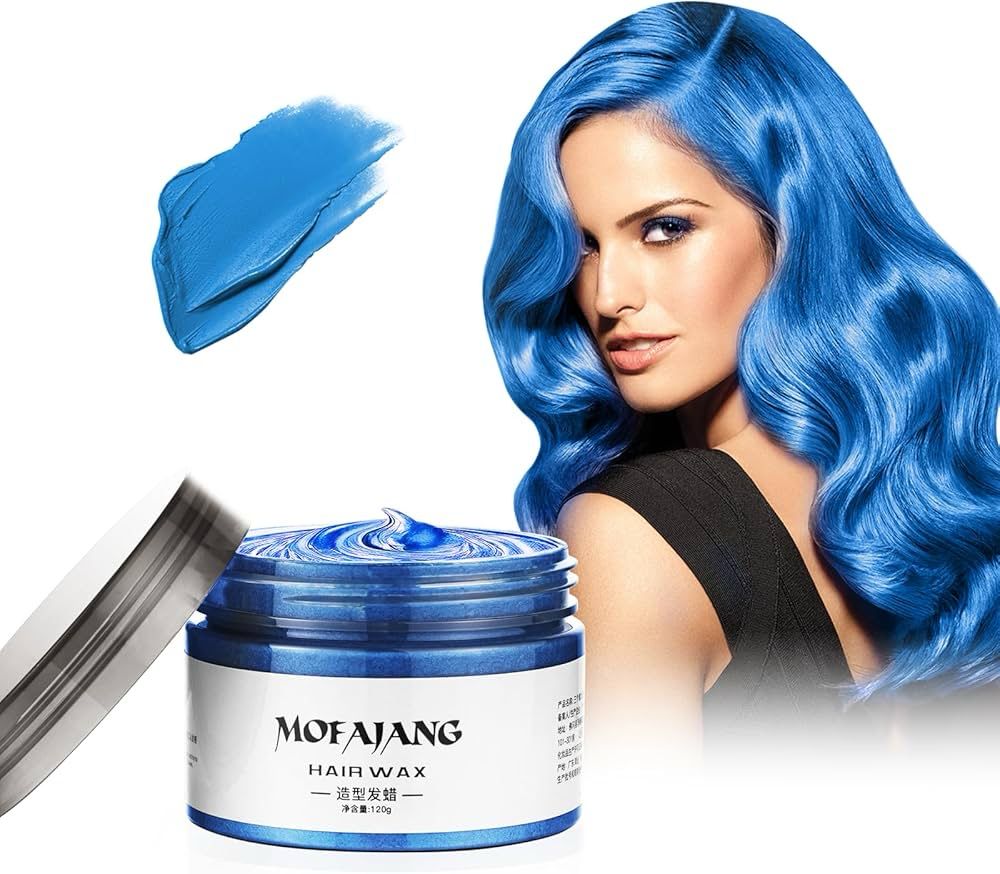 COLORS HAIR COLOR WAX BLUE